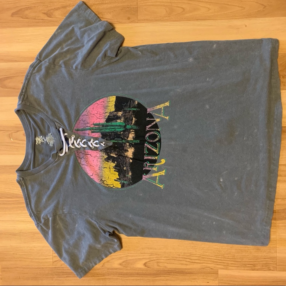 Made Right Grey Lace Up Shirt